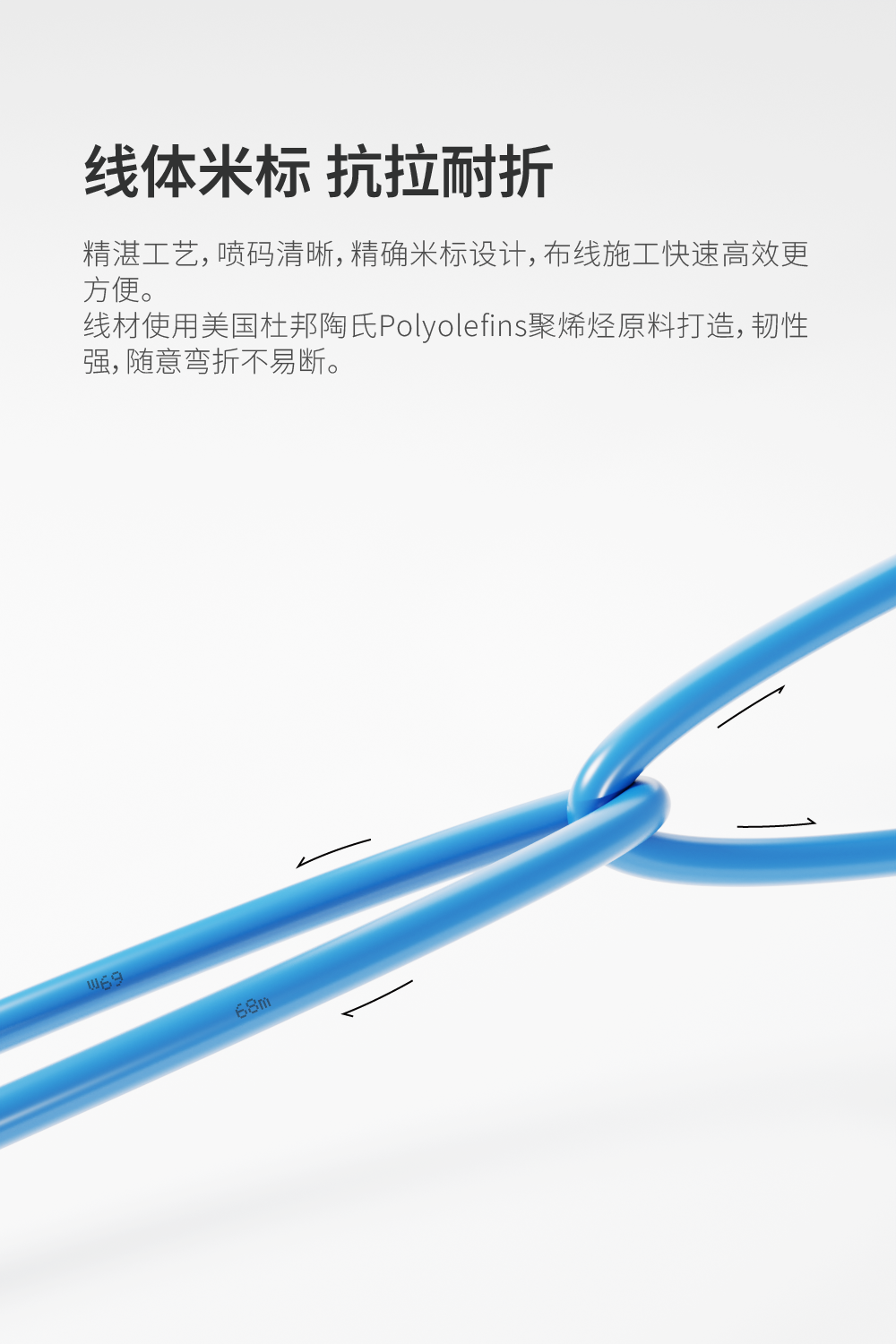 线体米标与抗弯折说明